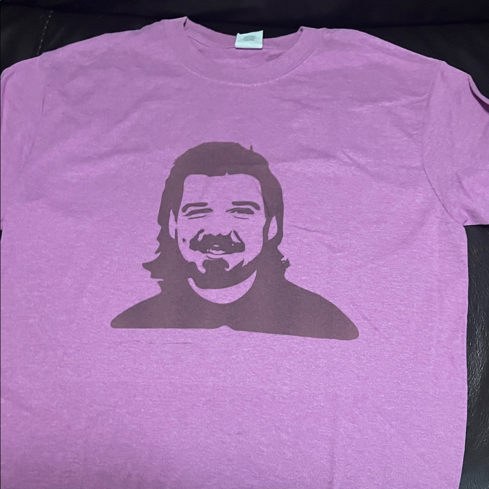 Gildan Purple Graphic Tee